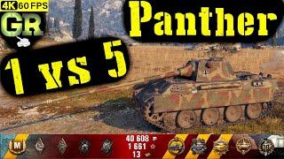 World of Tanks Panther Replay - 10 Kills 4.1K DMG(Patch 1.4.1)