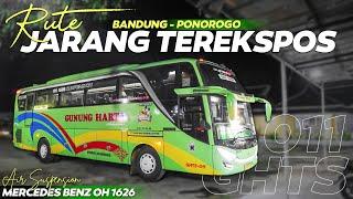 TERNYATA RAMAI PENUMPANG‼️ RUTE JARANG TEREKSPOS‼️ - Trip Gunung Harta "Prabu" (Bandung-Ponorogo)