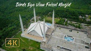 Aerial Glance Faisal Masjid 4K l The Drone Life PK