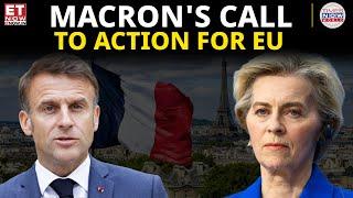 Macron Urges EU to Act Faster in Addressing Global and Regional Challenges | World News | ET Now