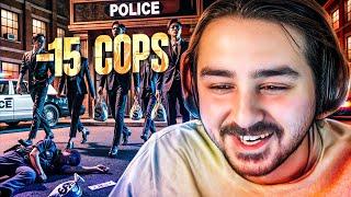 Komplettes PD wird AUSGELÖSCHT beim STAATSBANKRAUB in GTA 5 RP!