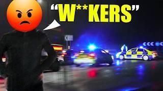 Illegal Street Racers ANGER Locals and Cause Accident!