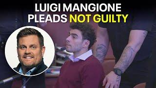 Luigi Mangione pleads not guilty to CEO's murder