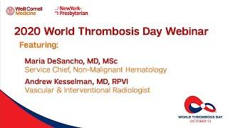 2020 World Thrombosis Day Webinar