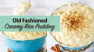 Creamy Rice Pudding