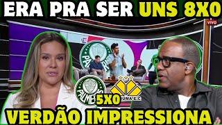 IMPRENSA SE ASSUSTA COM SEGUENCIA DE GOLEADAS DO PALMEIRAS NO CAMPEONATO BRASILEIRO!