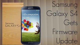 Samsung Galaxy S4 Gets Firmware Update OTA GT-I9500 Smart Phone - PhoneRadar