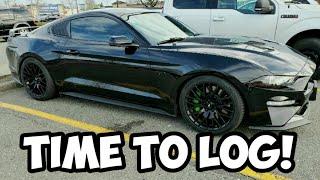 First Data Log On My LUND Tuned 2019 MUSTANG GT! **THE BEST TUNE**