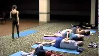 CR-IV Sample clip: Lisa Walford - Yoga exercises, Thursday evening.