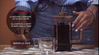 Cafetière à piston - guide d'utilisation