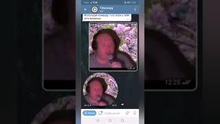 Отправить видео как видеосообщение в телеграм #телеграм #telegram #видеосообщения #розыгрыш #развод