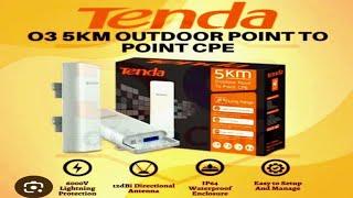 Tenda 5km outdoor point to point cpe |