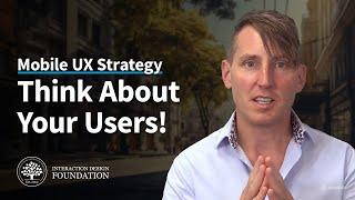 Think About Your Users. User Centered Design Principles