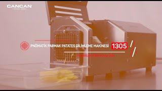 Pnömatik Parmak Patates Dilimleme Makinesi 1305