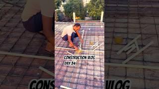 Day 34 Construction Vlog#ankitonsite #dailychallenge #construction #constructionvlog