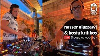  Organic & Melodic House DJ Set | Agora Rooftop (Limassol) | nasser alazzawi & kosta kritikos