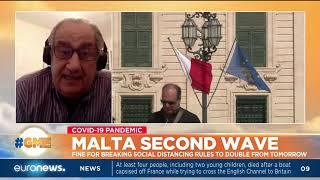 Malta Second Wave: Fine for breaking social distancing rules to double from tomorrow