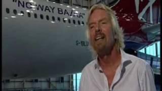 Virgin Atlantic Sir Richard Branson against BA and AA fusion