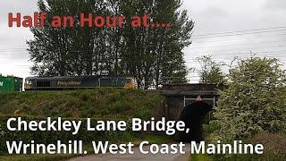 Half an Hour at (349) - Wrinehill near Crewe 26.05.2021 - West Coast mainline Class 66 350 390