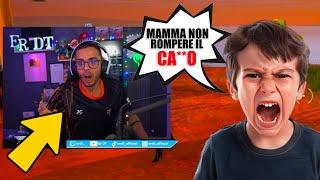 INCONTRO un BAMBINO che URLA CONTRO la MADRE e LA SORELLA come un PAZZO su FORTNITE!