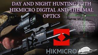 Day and night hunting with Hikmicro Cheetah, Alpex, Lynx and Explorer thermal and digital optics