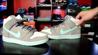 Nike Dunk High Pro SB Soft Grey/ Medium Mint