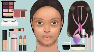 [Makeup] Black Beauty makeup animation