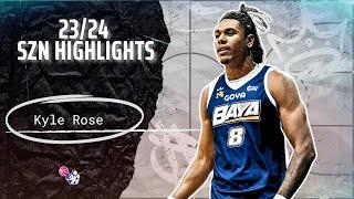 Kyle Rose Highlights 2023/24 || Puerto Rico BSN || Vaqueros de Bayamon