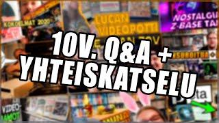 Videospace 10 vuotta! Q&A ja yhteiskatselua!