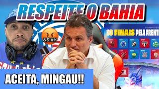 DIRETOR DO FLAMENGO ATACA TÍTULO DO BAHIA:”NÃO ERA BRASILEIRO…”;BAHIA TEM 10 FINAIS PARA LIBERTA