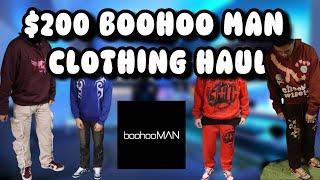 $200 BOOHOOMAN CLOTHING HAUL (Try On Outfit Ideas)