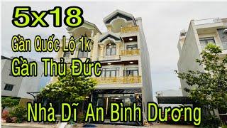 Bán Nhà Dĩ An Bình Dương 5x18 Ba Lầu Hoàn Công | Nhà Gần Linh Xuân thủ Đức QL 1k