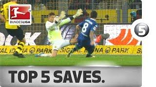 Top 5 Saves -  Sensational Stops from Matchday 16