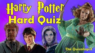 Harry Potter hard trivia quiz