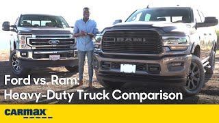 Ford F-250 vs. Ram 2500: Heavy-Duty Truck Comparison | Price, Towing Capacity, Interior & More