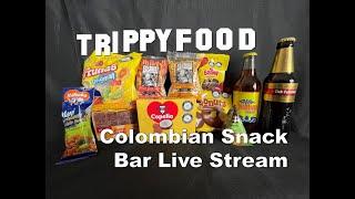 Trippy Food Colombian Snack Bar Live Stream