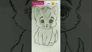 A Cute Cat  | Easy DrawingsThanks for watching this video onhow toDraw A Cute Cat.#art#viralshorts