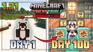 Toàn MC Tóm Tắt Sinh Tồn 100 Ngày Trong Minecraft 1.21 Siêu Khó !! 100 DAYS MINECRAFT 1.21