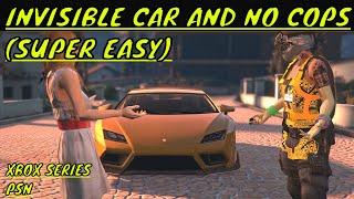 INVISIBLE CAR AND NO COPS WORKING(GTA ONLINE)EASY #CAR #ONLINE #GTA #COPS #NO #INVISIBLE #WORKING