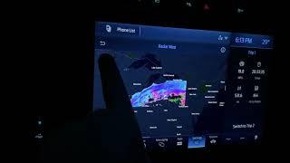 2021-2025 F150 How to display the Weather on the Navigation