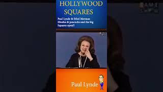 Paul Lynde and Ethel Merman with the ALLL star opening!  the Hindu diet plan! too funny