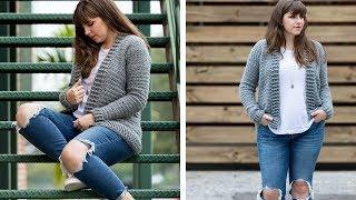 Crochet the Everyday Cardigan Sweater