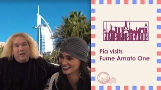 Pia Wurtzbach visits international and multi-awarded Filipino designer, Furne Amato One in Dubai