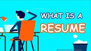 WHAT IS A RESUME | DEFINITION AND EXPLANATION | THE MODERN LEARNING