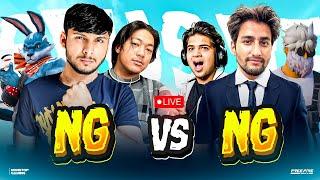 NG VS NG  BEST OF 10 PRACTICE MATCHES  #nonstopgaming #freefire