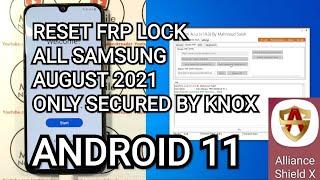 HOW TO RESET FRP LOCK ALL SAMSUNG LAST UPDATE Android 11 August - ONLY SECURED BY KNOX