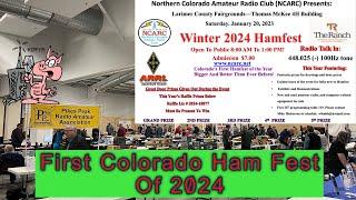 First Colorado Ham Fest of 2024. Northern Colorado Amateur Radio Club (NCARC) Winter 2024 Hamfest.