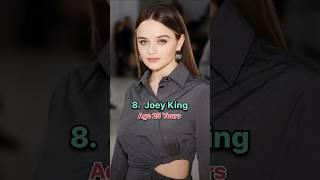 young hollywood actresses | apx world | Top 10 Most Beautiful Hollywood  Actress with Age #shorts