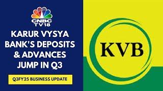 Karur Vysya Bank's CASA Jumps 4.5% YoY To ₹28,167 Cr In Q3, Advances Surge 14% YoY To ₹82,842 Cr