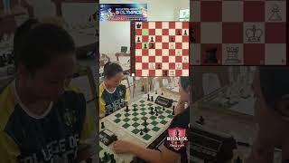 Deanne Clarice Bea vs. Janiña Masagca – Bicol University Olympics 2024 Chess Event Round  1